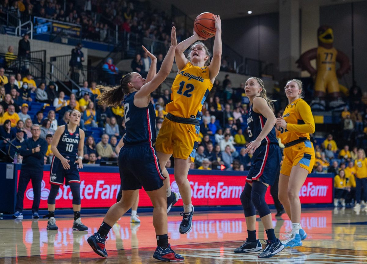 Marquette lost 85-59 to UConn at the Al McGuire Center Jan. 23. 