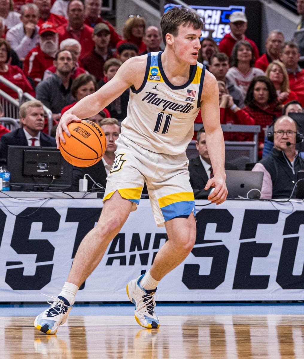 Tyler+Kolek+will+be+key+for+Marquette+in+its+Round+of+32+matchup+against+Colorado.+%28Photo+courtesy+of+Marquette+Athletics.%29