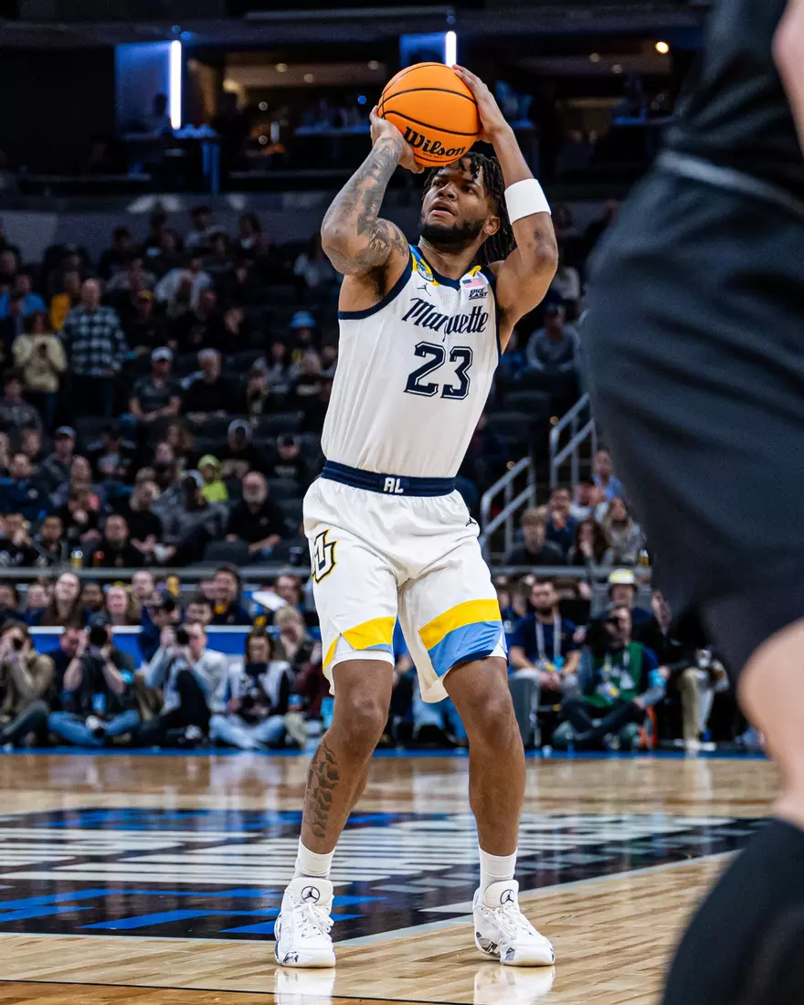 David+Joplin+hit+two+game-sealing+free+throws+in+Marquettes+81-77+win+over+Colorado.+%28Photo+courtesy+of+Marquette+Athletics.%29