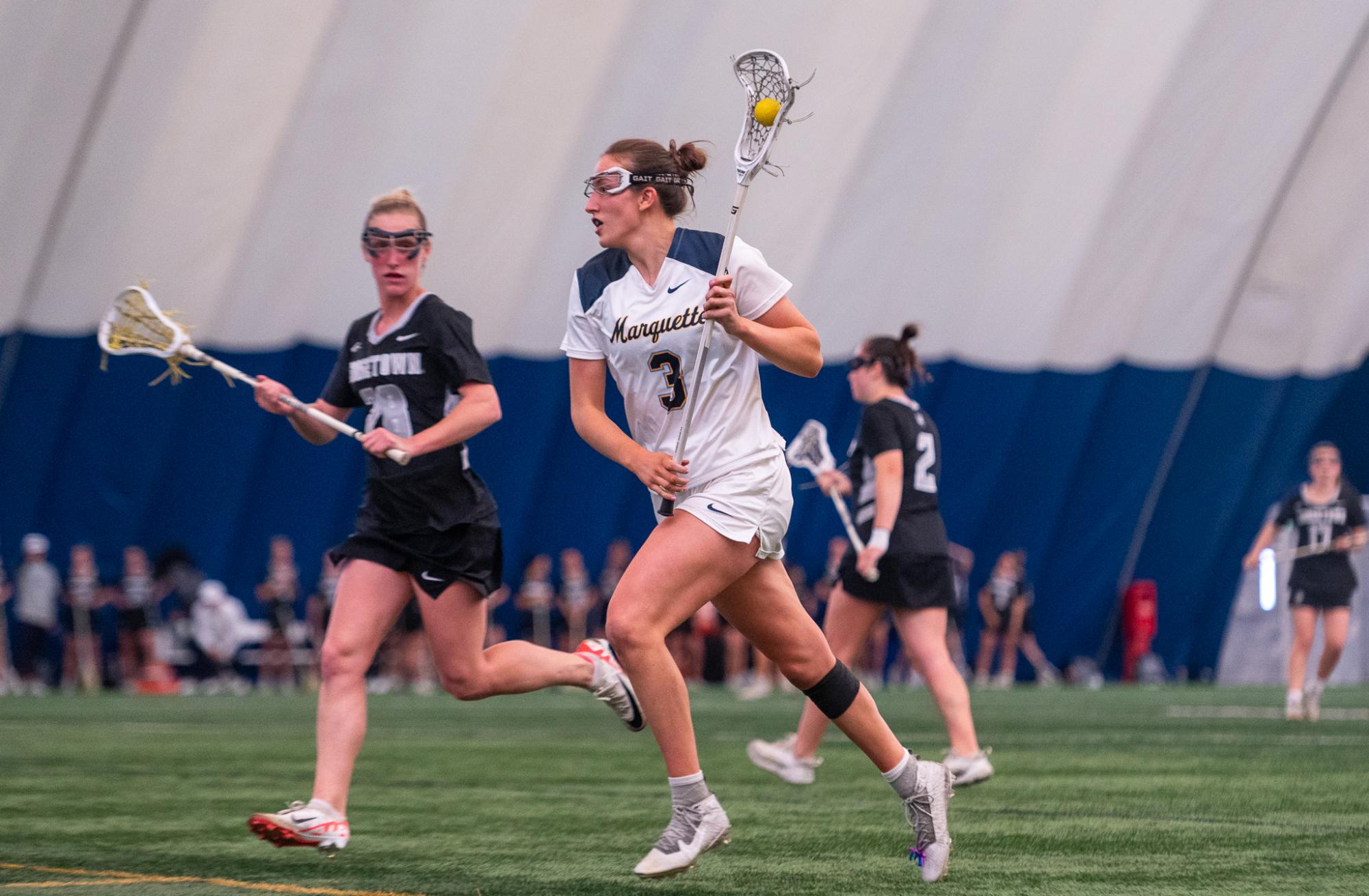 Marquette Women’s Lacrosse Dominates with 21-4 Win Over Xavier to Secure Big East Tournament Seed