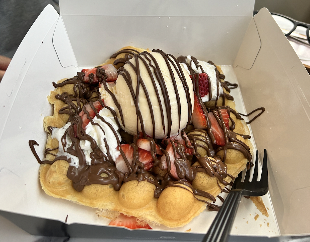 Gordos Bubble Waffles is located 1633 W. Wells St.