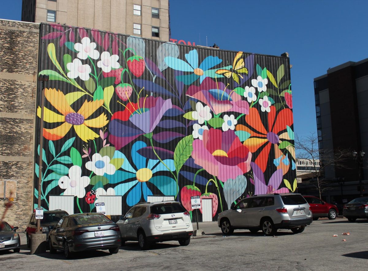 Westown in Bloom by Emma Daisy Gertel brings beauty and color to downtown Milwaukee.