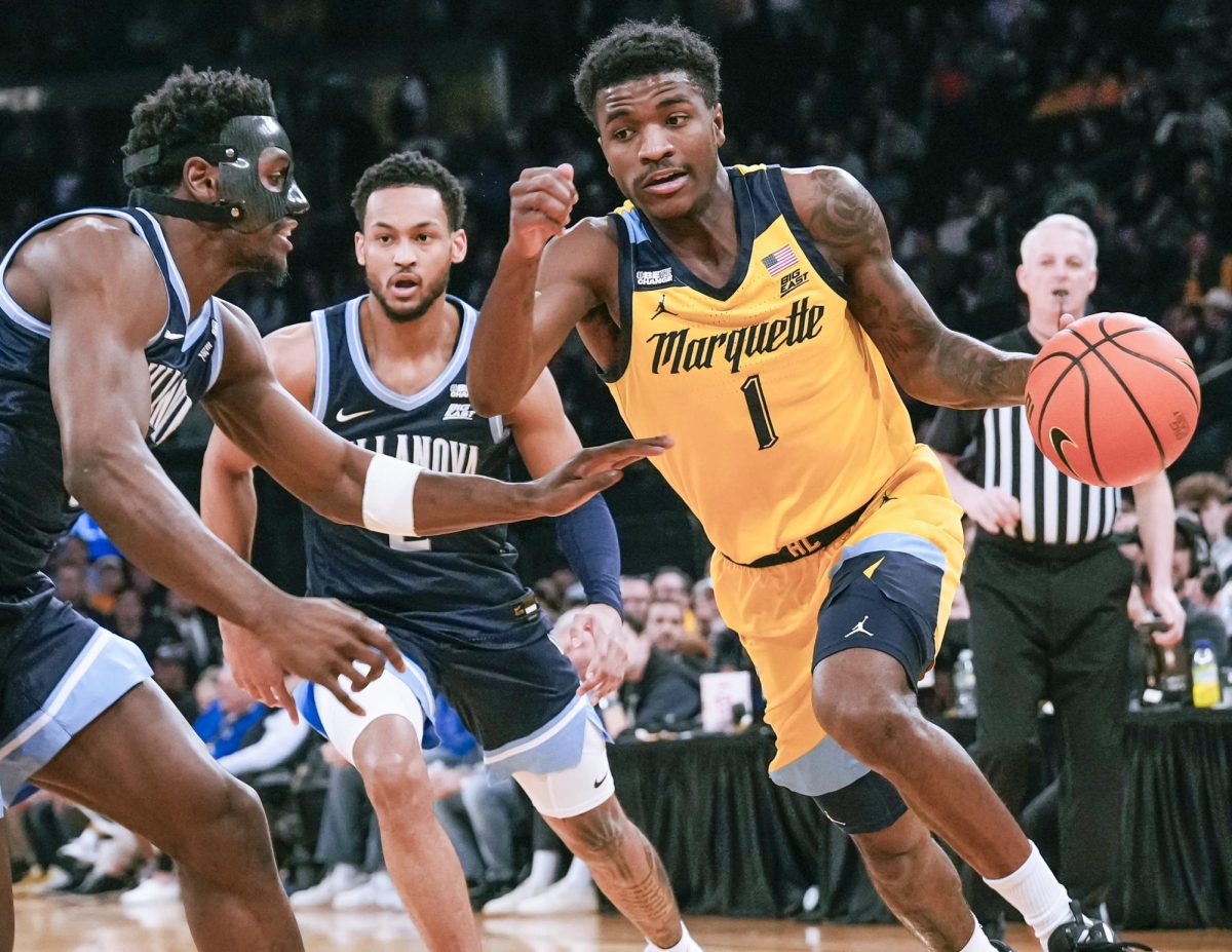 Kam Jones is back for his senior year at Marquette.(Photo courtesy of Marquette Athletics.)