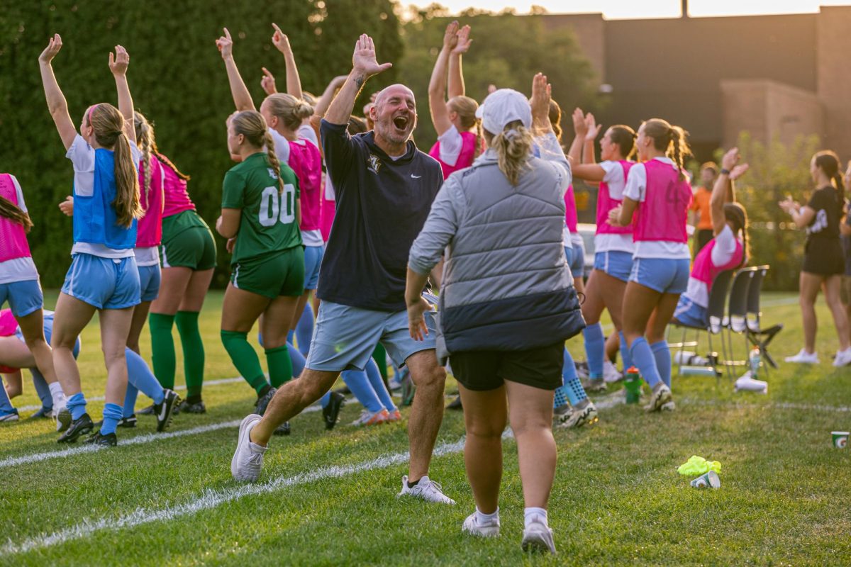 Marquette women's soccer has scored 10 goals in its last three matches. (Photo courtesy of Marquette Athletics.)