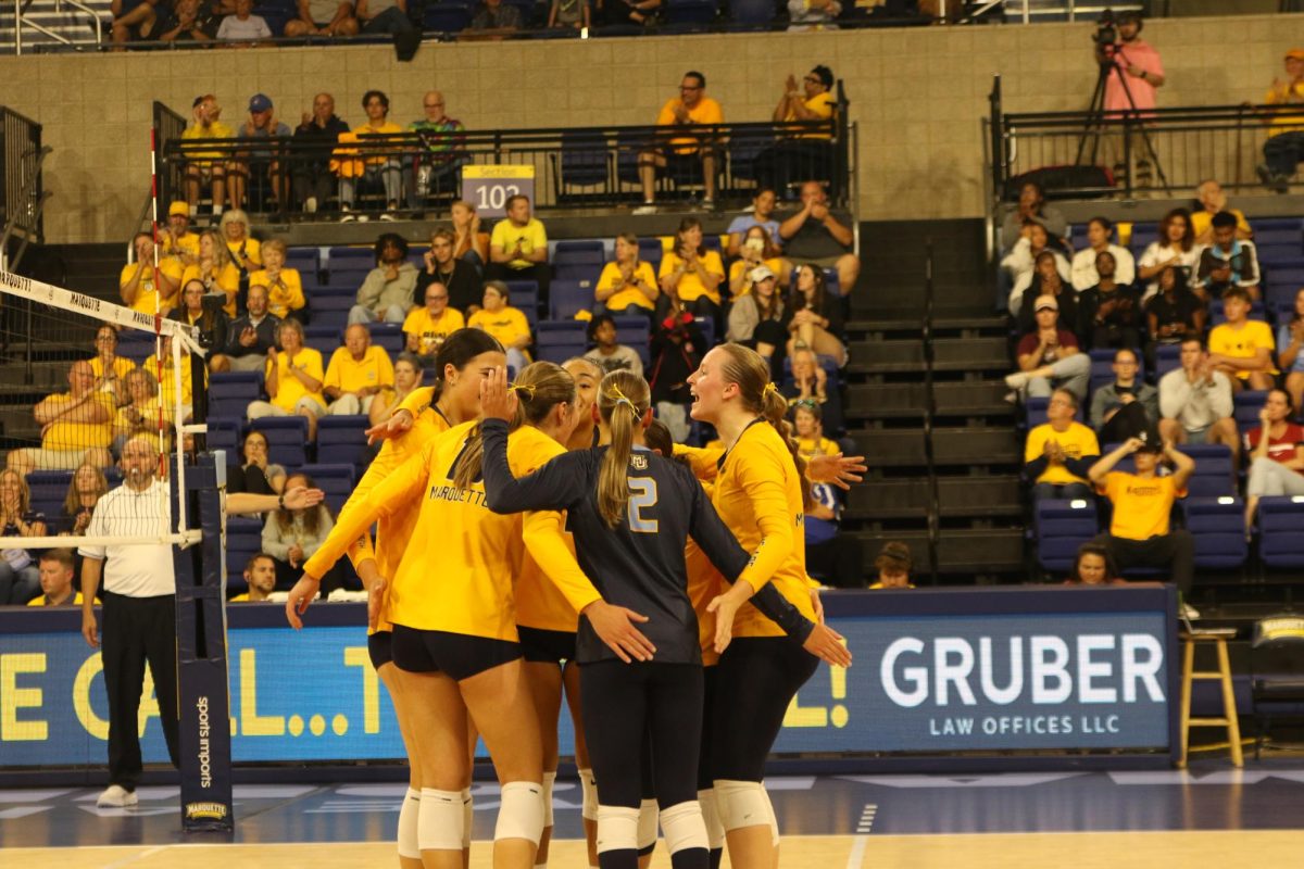 No. 24 Marquette volleyball played its home-opener against No. 5 Stanford.