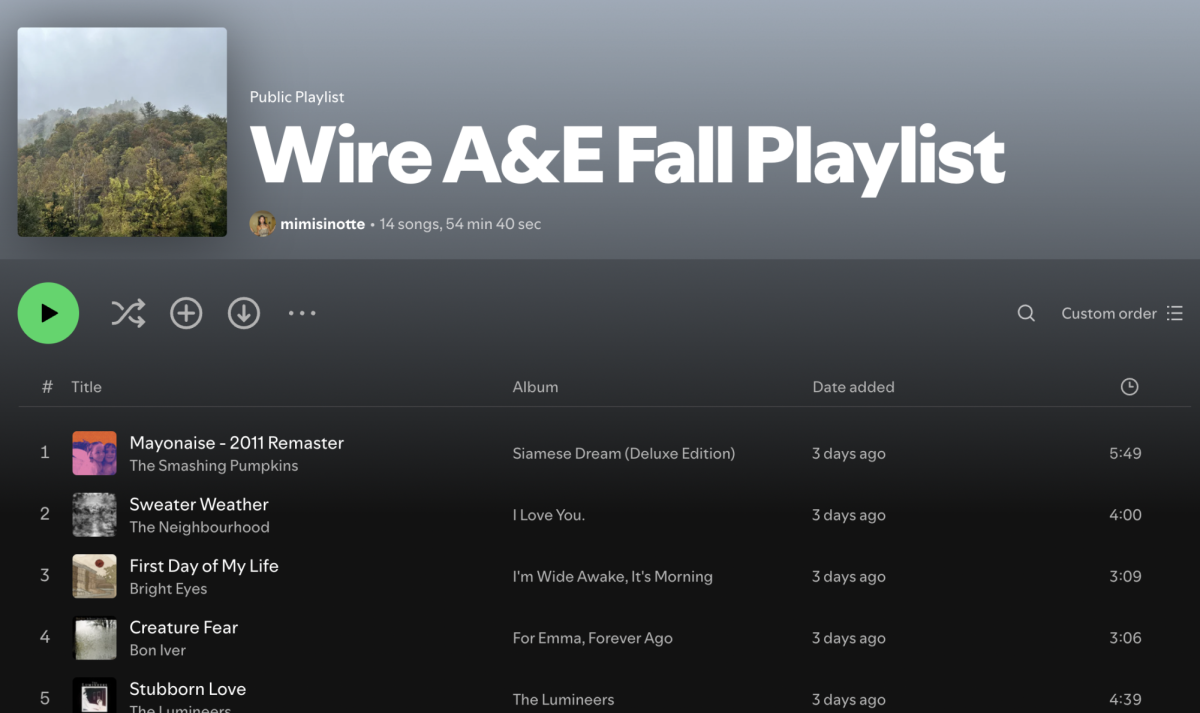 Fall into A&E's autumn playlist