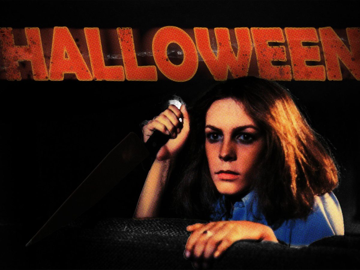 Jamie Lee Curtis in promotional image for John Carpenter’s ‘Halloween’ (1978) / Photo courtesy of Compass International Pictures and Trancas International Films.