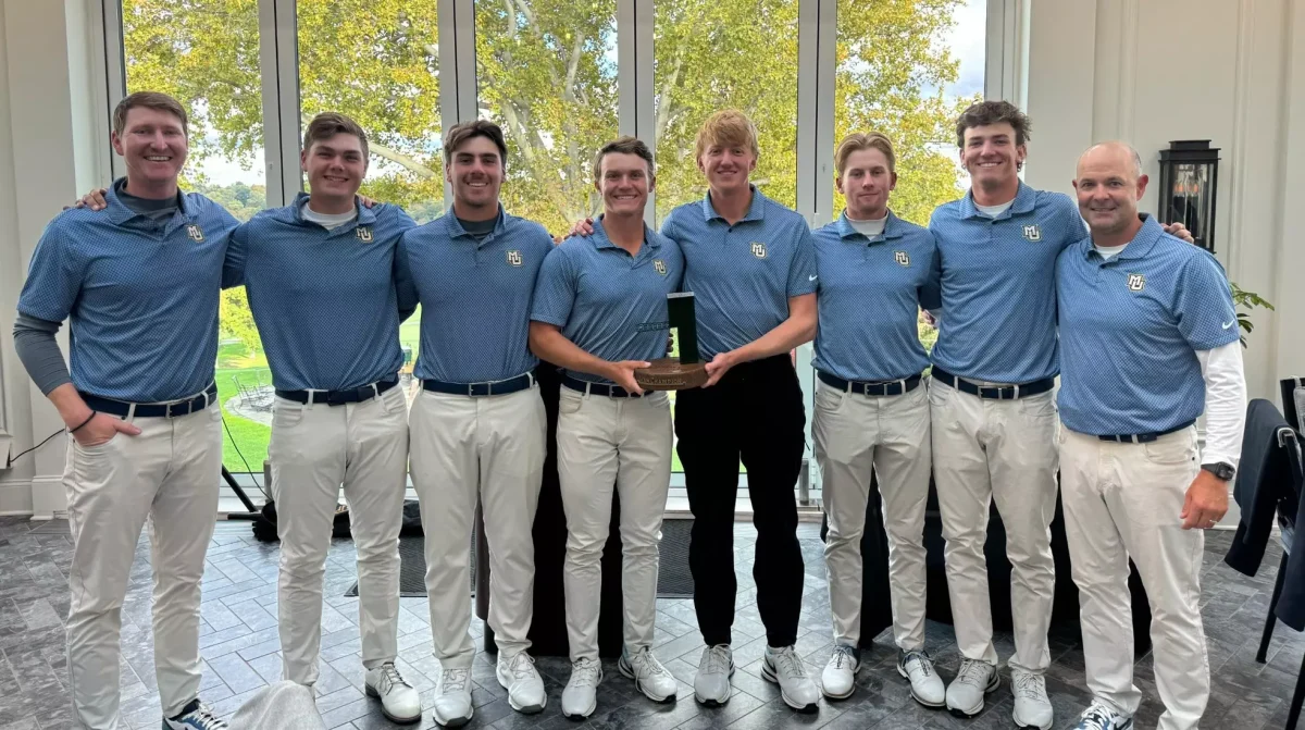 Marquette Golf shot its third lowest team score in program history in Pittsburgh. (Photo courtesy of Marquette Athletics.)