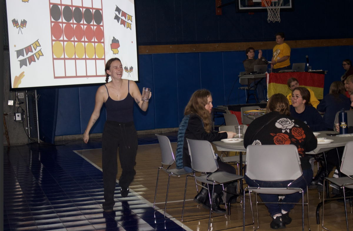 Students enjoyed an evening of German-inspired activities, food and entertainment.