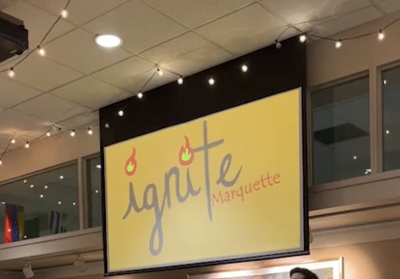 At Ignite, students engage in roundtable discussions about topics that range from personal faith traditions to times when they have questioned their own faith. Photo courtesy of Ignite Instagram Live.