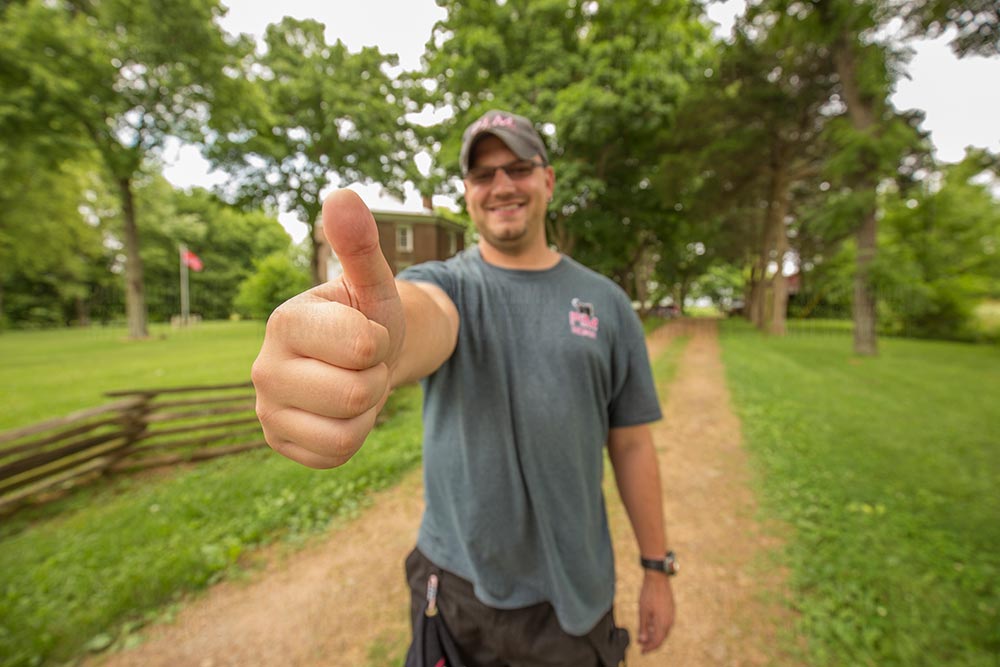 Noah Leigh grew up with a passion for the paranormal and founded his own investigation group in 2007. Photo courtesy of Paranormal Investigators of Milwaukee.