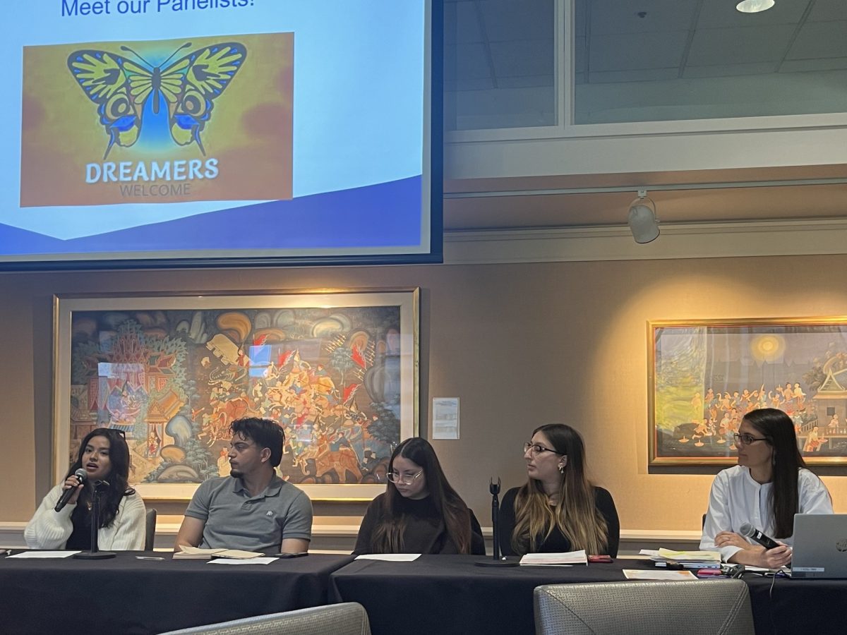 Campus Ministry's “Soup for Substance: How to be an UndocuAlly" included a panel of Marquette students who spoke about their experiences.