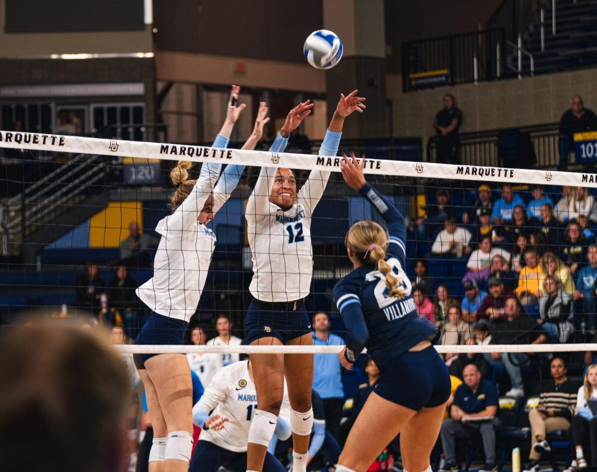 Marquette hit .367 in its 3-0 win over Villanova Friday night.