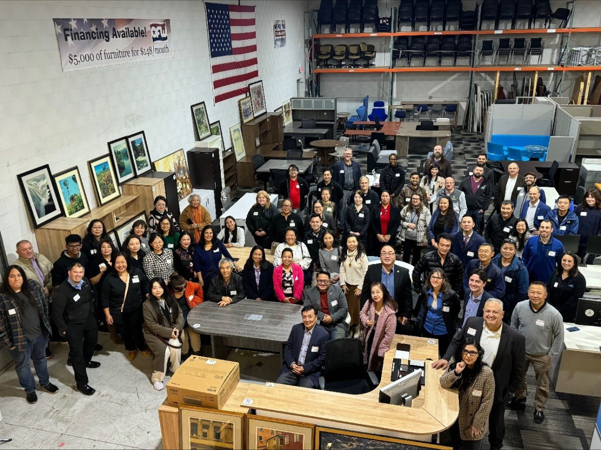 Attendees gathered for the Thanksgiving Celebration of Unity and Traditions. Photo courtesy of Wisconsin Chinese Chamber of Commerce.