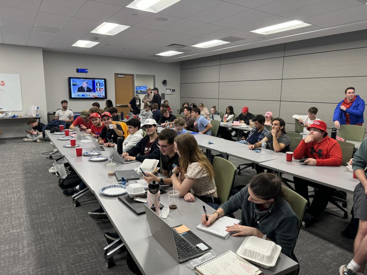 The Marquette College Republicans hosted a viewing party for the 2024 election.