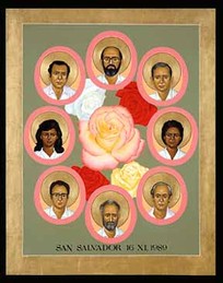 Six Jesuit priests, as well as a housekeeper and her daughter were murdered by the Salvadoran Army during El Salvador's 12-year civil war. Photo courtesy of Xavier University.