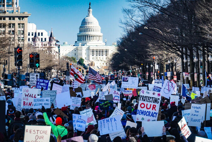 On Jan. 6, 2021, thousands of President-elect Donald Trump’s supporters stormed the nation’s Capitol. Photo courtesy of Religion Unplugged.