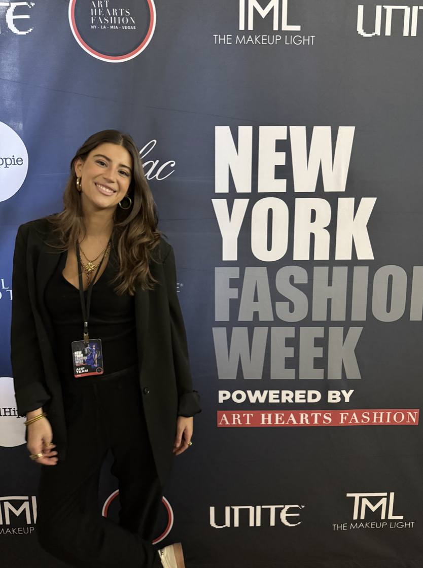 Esperanza Molina Rodriguez-Lepina assisted in New York Fashion Week. 