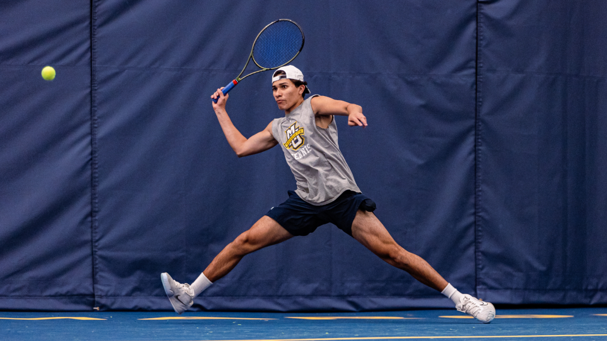 Junior Ivan Vazquez hails from Puerto Rico and is one of only two international players on the roster this season.