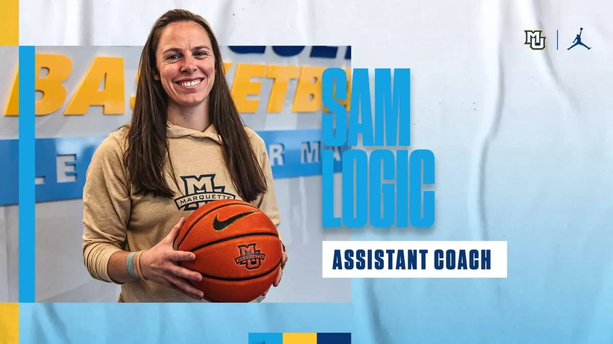 Marquette will be Samantha Logic's first coaching job.