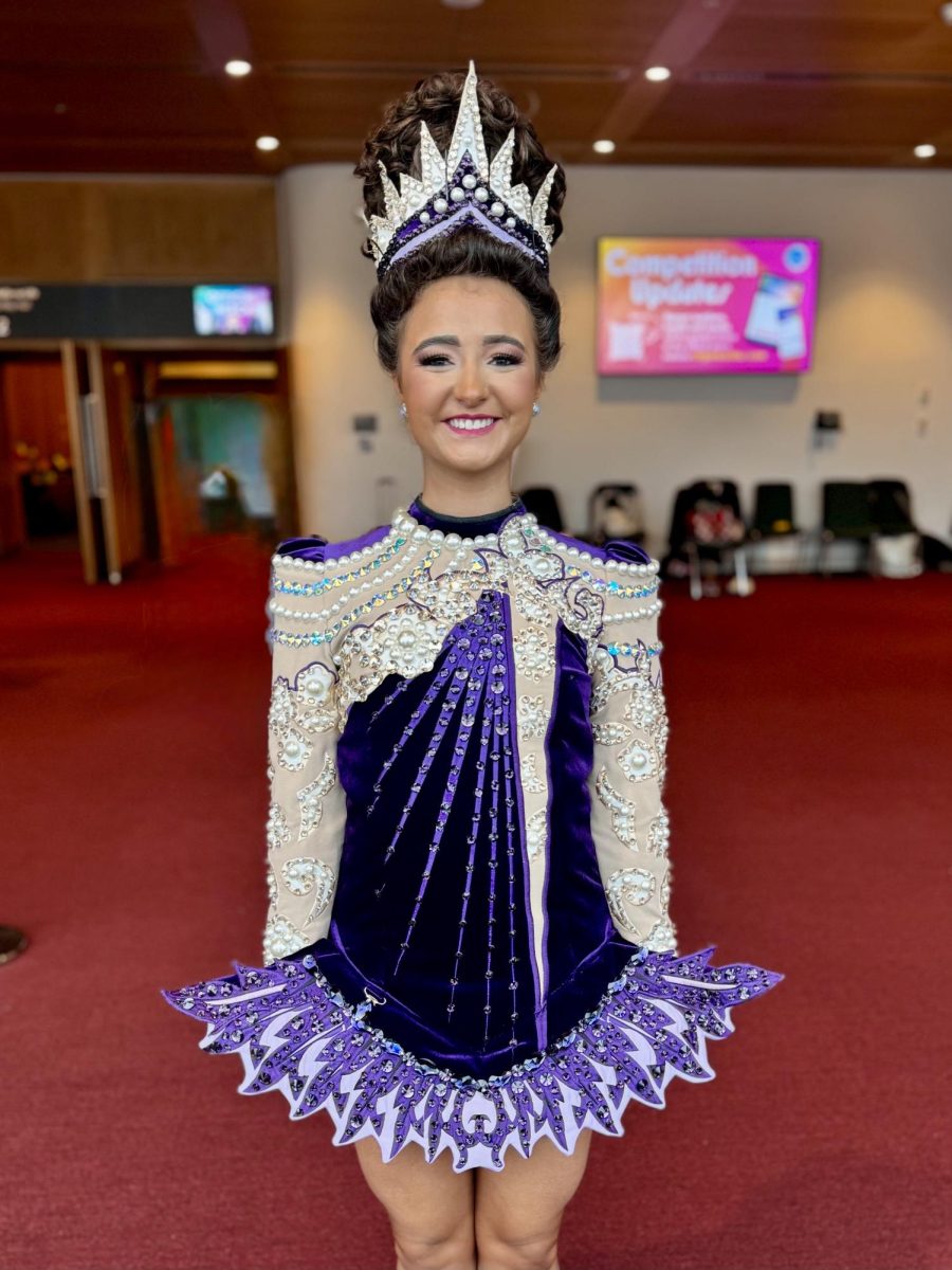 Elise Weske performed at the 2025 World Irish Dance Championships April 18.