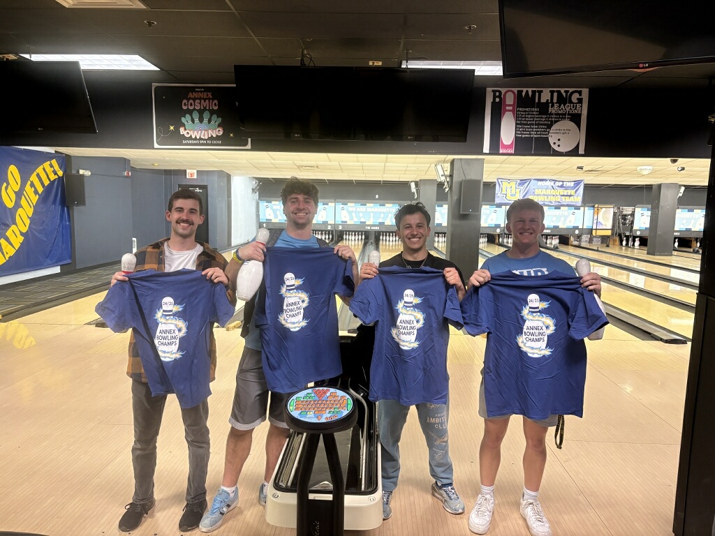 The Bowler Babes claimed first place this past spring. Photo courtesy of Tim Hayes. 