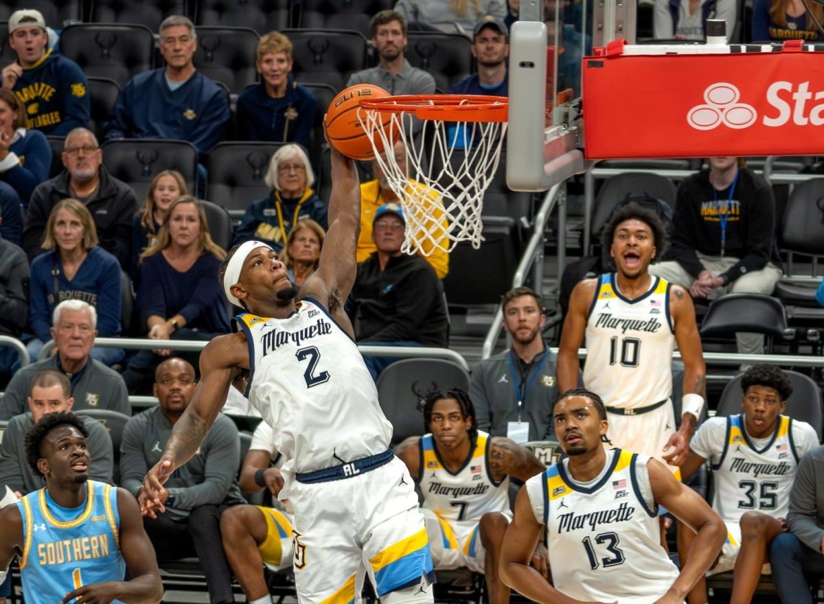 Chase Ross (2) has been Marquette's leading scorer this season.