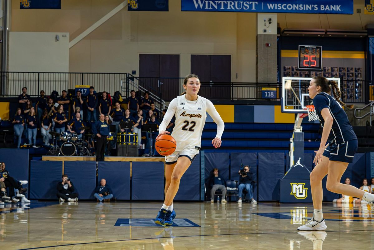 Halle Vice posted four straight double-doubles at the start of Big East play.