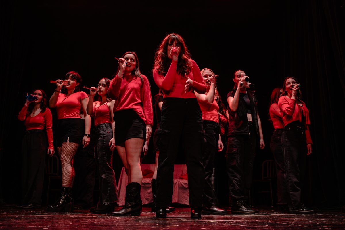 "Mels After Dark" is a more casual show presented by the Meladies to show their personalities. (Photo courtesy of Sophia Rynes)