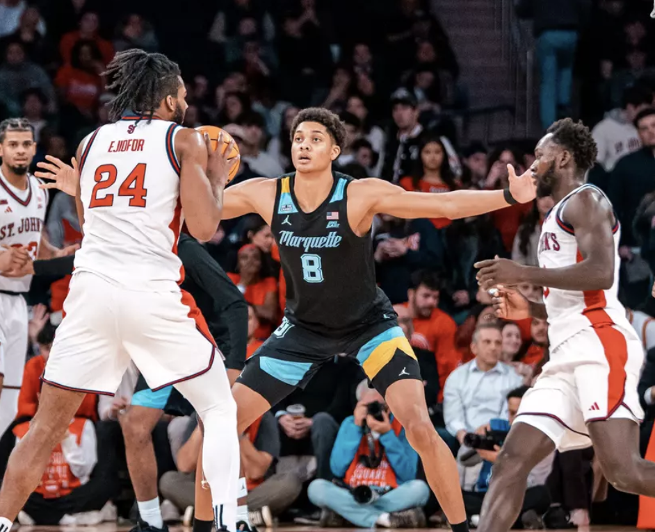 Marquette allowed St. John's to score 92 points, its third highest points-against mark this season.