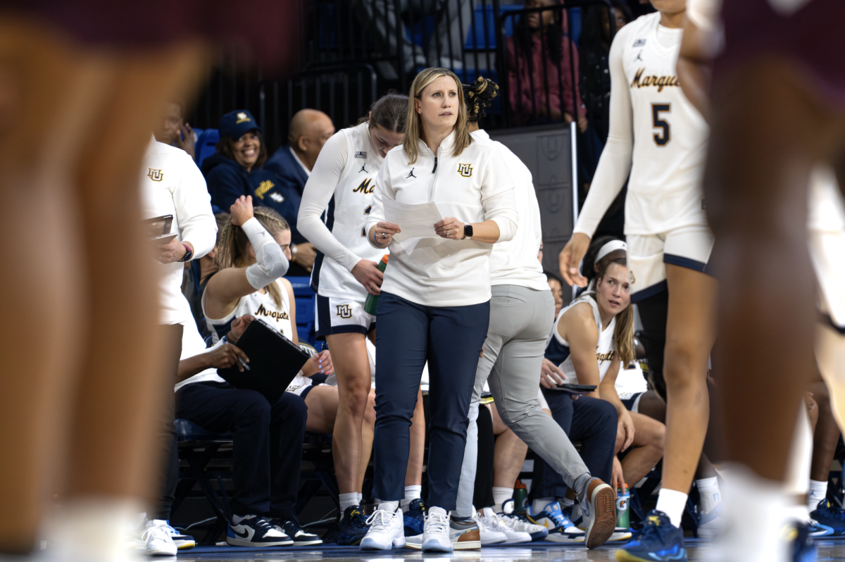 Cara Consuegra battled adversity in her second season as Marquette women's basketball head coach.