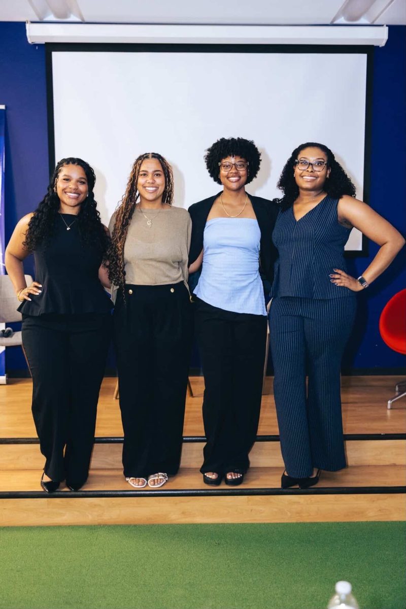 The group's four co-founders were inspired to pursue the Brewed Ideas Challenge to turn their club into a business. Photo courtesy of Black Mindz.