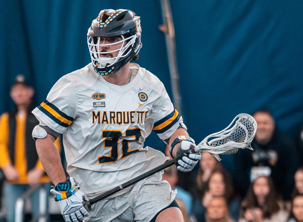 Peter Detwiler is the third-ever Marquette men's lacrosse player drafted to the PLL.
