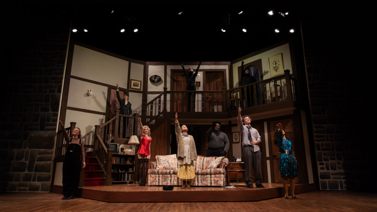 "Noises Off" opened on Friday, April 17. (Photo courtesy of Kendall Syslack)